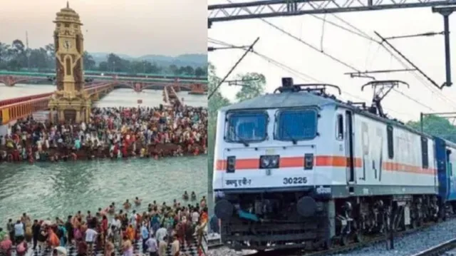 A record number of 360 trains run to Kumbh Mela on Mauni Amavasya