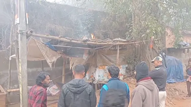 Shop got fire in Koraput.