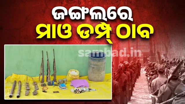 Mao dump found: Guns and explosives seized