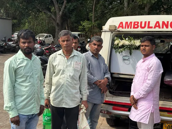 Dead body returned from Dubai.