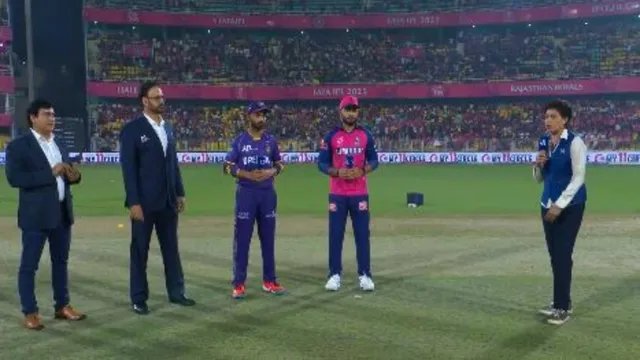KKR won the toss and elected to bowl first.