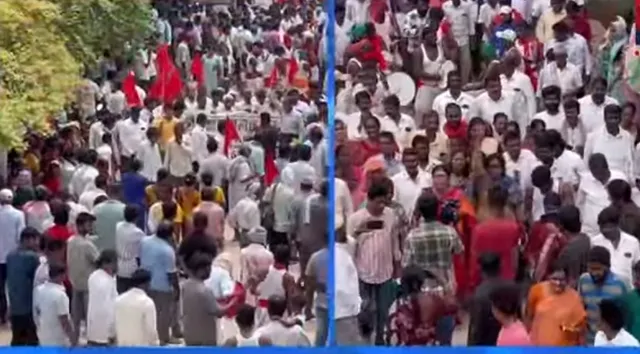 Naxal leadeer Renuka funeral