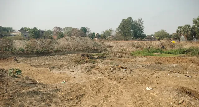 Pond in Boudh district