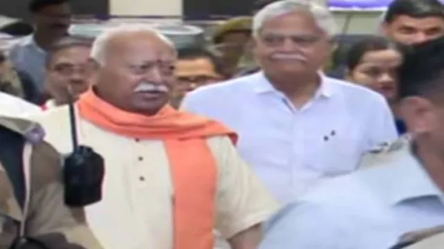 RSS chief Mohan Bhagwat on a 5-day visit to Odisha