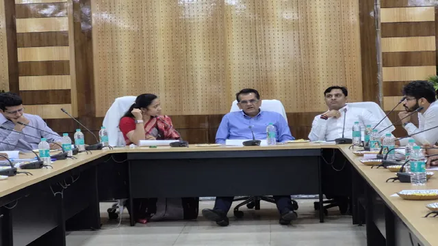 Amitabh Kant's review meeting in Jharsuguda
