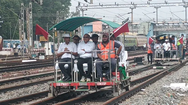 Railway track repairing