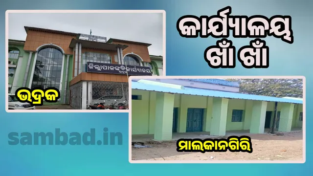 Officers on leave: Offices are empty in various districts