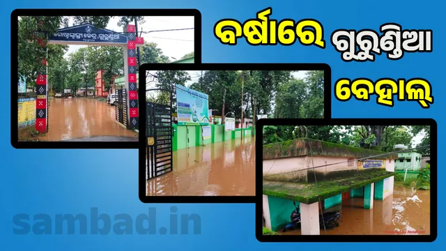 Gurundia lashed by torrential rain