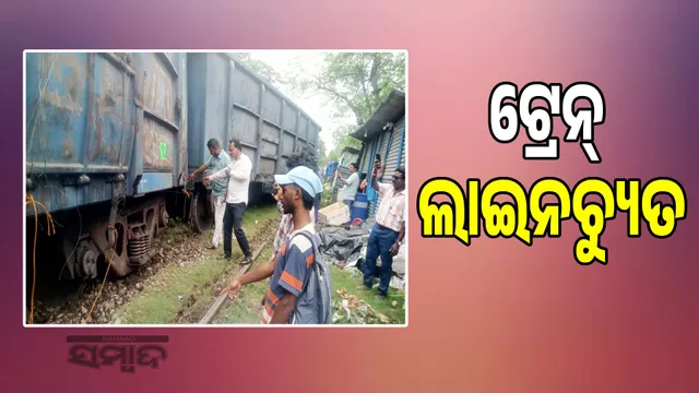 goods train derailed