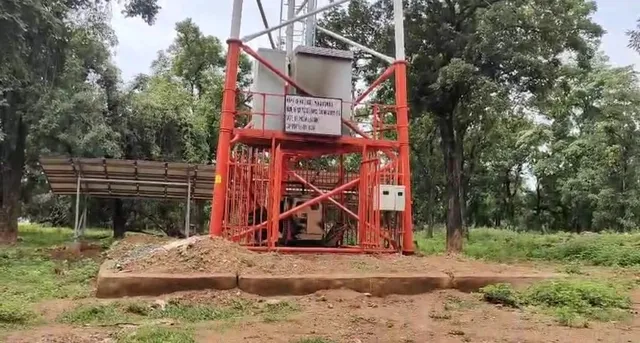 Mkg Tower brunt by naxal (1)