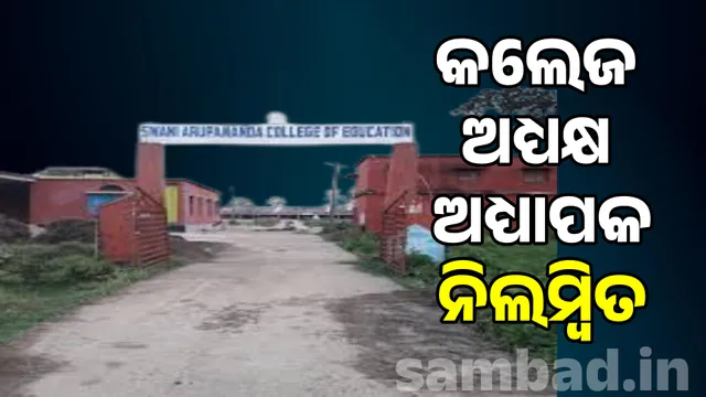 College principal and professor suspended for misbehaving with minor student