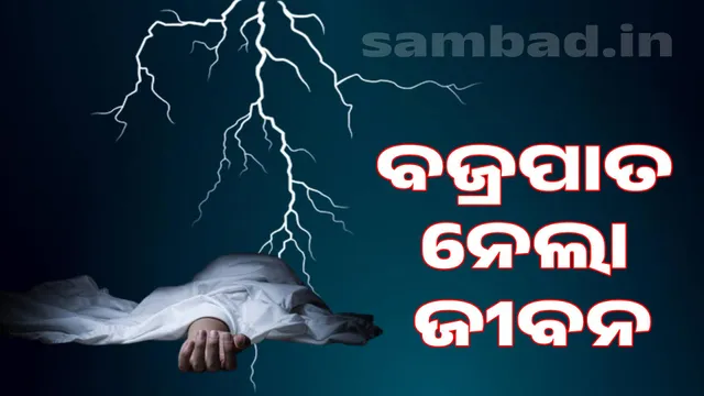 One dead, one seriously injured in lightning strike