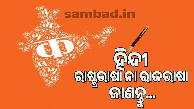 Hindi as the national language or the official language: What recognition has it received in the Constitution?