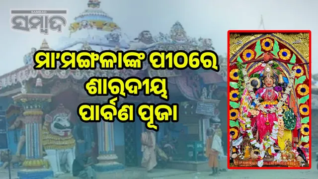 Maa Durga wakes up after sleeping on Mulashtami