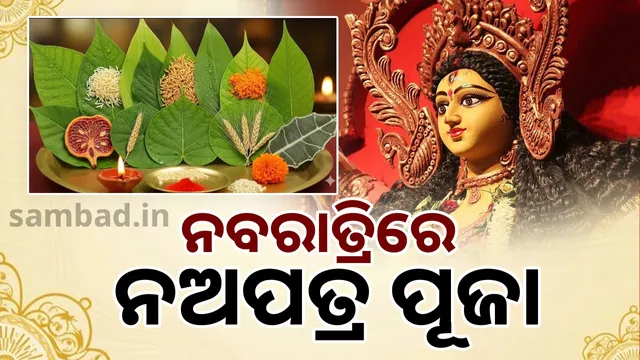 Nine leaf puja performed during Navratri: Know what it is, where it is performed