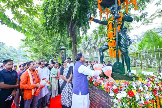 Chief Minister pays tribute to Baji Rout, youngest martyr in history of freedom movement