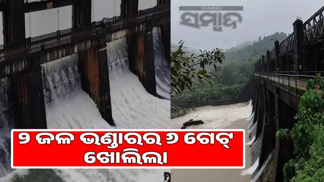 Impact of cyclone montha: 6 gates of 2 reservoirs opened in view of rains at the upper reaches
