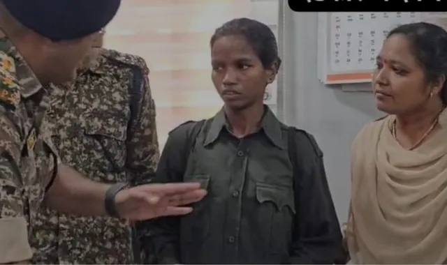 Mkg naxal commander Kamala sodi surrender