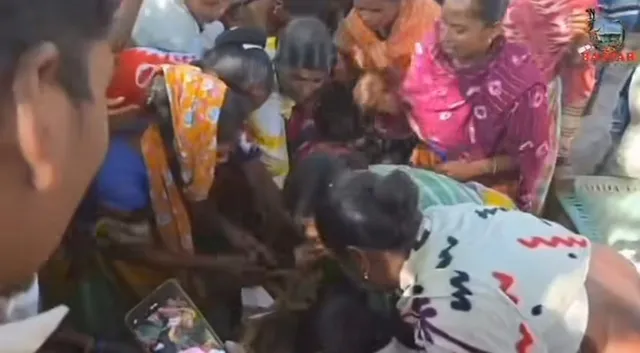 Hidma's mother and naxal sradhanjali