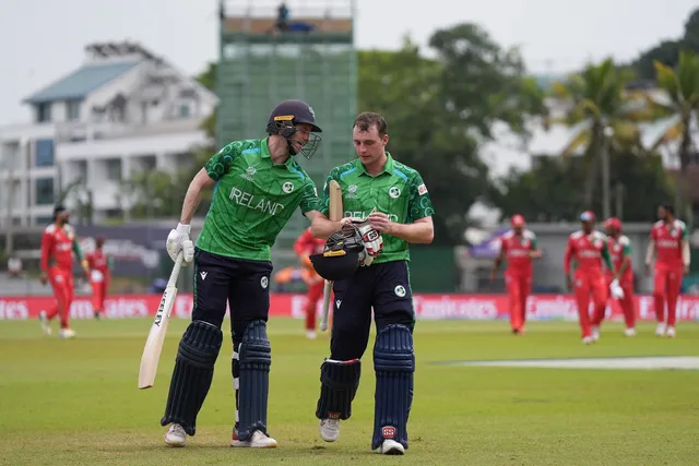 Ireland defeated Oman