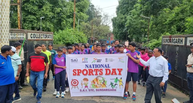 On National Sports Day  Mini marathon