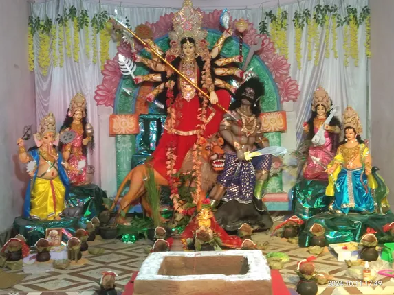 Durga Puja in Telibandh