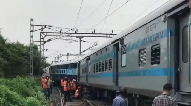 Somnath Express line derailed: