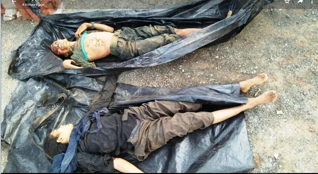 ପୁଲିସ ଏନକାଉଣ୍ଟରେ ମୃତ ୨ ମାଓବାଦୀଙ୍କ ମୃତଦେହ ସାଲେପାଲି ଜଙ୍ଗଲରୁ ଜବତ