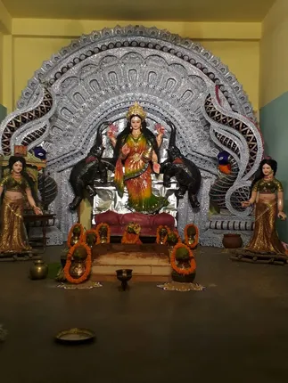 ବରମୁଣ୍ଡା ଗ୍ରାମବାସୀଙ୍କ ପକ୍ଷରୁ ଆୟୋଜିତ ସାର୍ବଜନୀନ ଗଜଲକ୍ଷ୍ମୀ ପୂଜା ।