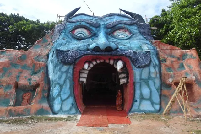 ବରମୁଣ୍ଡା ହାଉସିଂ ବୋର୍ଡରେ କାଳୀପୂଜା ପାଇଁ ପ୍ରସ୍ତୁତି ଶେଷ (ବିଭୂତି)