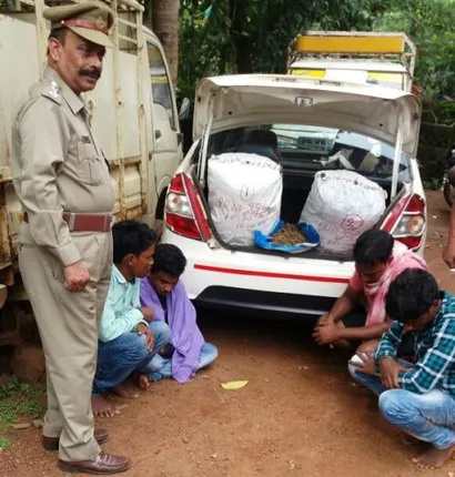 ଧରାପଡ଼ିଲା ଚୋରା ଗଞ୍ଜେଇ ବେପାରୀ ଗ୍ୟାଙ୍ଗ୍‌