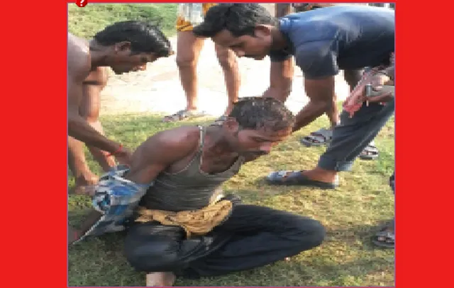 ତେଲ ନଦୀରେ ଭାସି ଯାଉଥିବା ଯୁବକ ଉଦ୍ଧାର