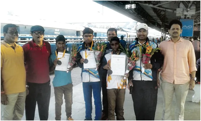 ଓଡ଼ିଶା ମୁଷ୍ଟିଯୁଦ୍ଧ ଦଳକୁ ସମ୍ବର୍ଧନା