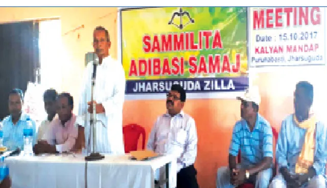 ଆଦିବାସୀ ଜମି ହଡ଼ପ ବିରୋଧରେ ତେଜିବ ଆନ୍ଦୋଳନ