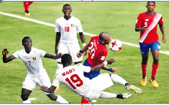 କୋଷ୍ଟାରିକା-ଗିନି ପଏଣ୍ଟ ବାଣ୍ଟିଲେ