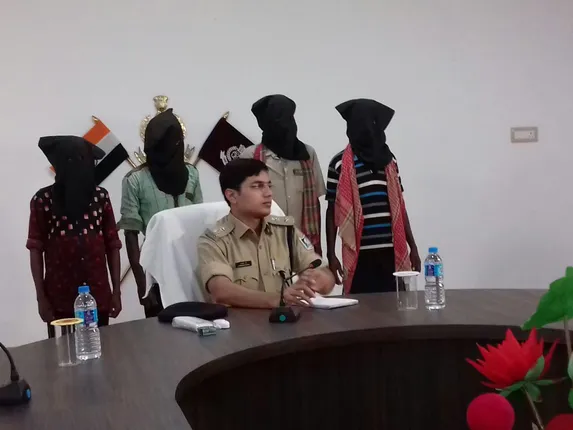 ମାଲକାନଗିରି ପୁଲିସ ଦ୍ୱାରା ୪ ମାଓବାଦୀ ଗିରଫ