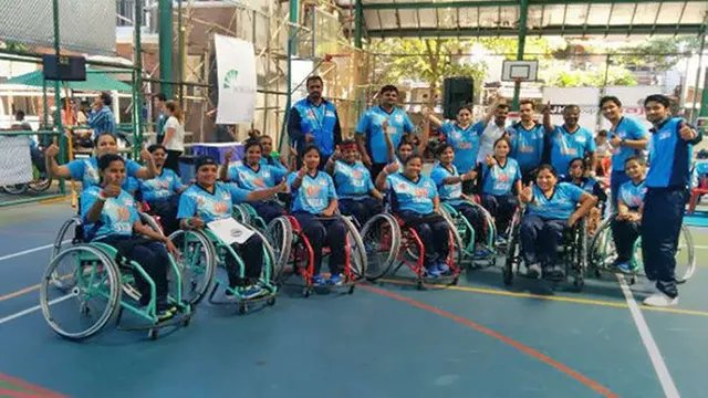 ହ୍ଵିଲଚେୟାରରେ ବସି ବାସ୍କେଟବଲ ଖେଳାଳି ଜିତିଲେ ଅନେକ ସ୍ୱର୍ଣ୍ଣପଦକ