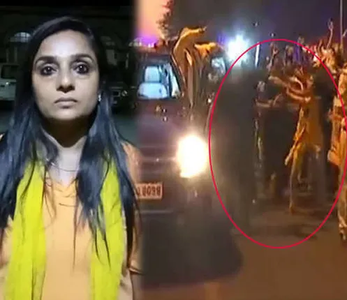 ରୋଡ ସୋ’ରେ ମୋଦିଙ୍କ ଉପରକୁ ଚୁଡ଼ି ଫିଙ୍ଗି ମହିଳା ଗିରଫ