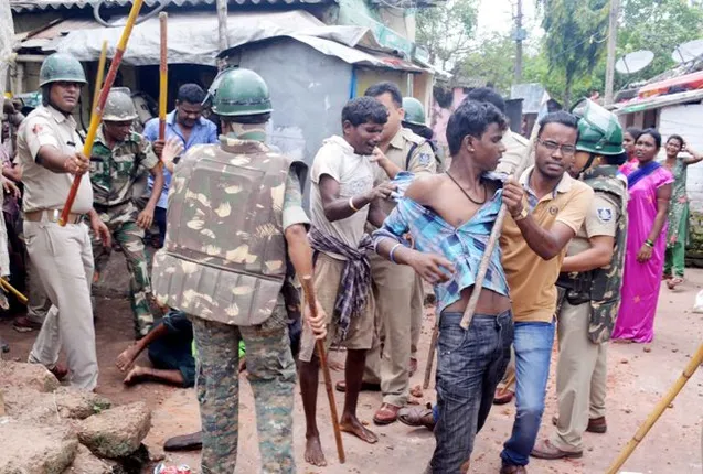 ରାଜାବଗିଚା ପାଲଟିଲା ରଣକ୍ଷେତ୍ର