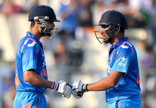 ଗ୍ରୀନପାର୍କରେ କୋହଲି-ରୋହିତଙ୍କ ଶତକ, ନ୍ୟୁଜିଲାଣ୍ଡକୁ ୩୩୮ ରନ୍‌ ଟାର୍ଗେଟ ଦେଲା ଭାରତ