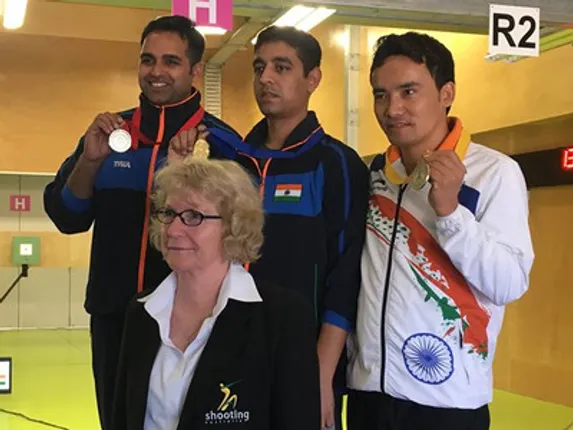 କମନ୍‌େଓ୍ଵଲ୍‌ଥ୍‌ ସୁଟିଙ୍ଗ୍‌ ଚାମ୍ପିଅନ୍‌ସିପ୍‌: ଭାରତୀୟ ପୁରୁଷ ସୁଟର୍‌ଙ୍କ କ୍ଲିନ୍‌ ସୁଇପ୍‌