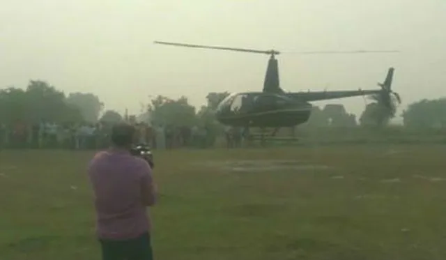 କନିଅାଁକୁ ଘରକୁ ନେବା ପାଇଁ ହେଲିକାପ୍ଟର୍‌ରେ ପହଞ୍ଚିଲେ ବର