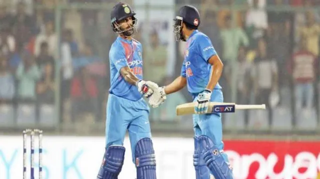 ଧାଓ୍ଵନ-ରୋହିତଙ୍କ ବିସ୍ଫୋରକ ବ୍ୟାଟିଂ, ନ୍ୟୁଜିଲାଣ୍ଡକୁ ୨୦୩ ରନ୍‌ ବିଜୟ ଲକ୍ଷ୍ୟ ଦେଲା ଭାରତ