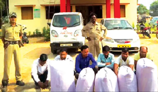 ୯୦ କେଜିରୁ ଅଧିକ ଗଂଜେଇ ଜବତ:୨ ଗାଡ଼ି ଜବତ, ପୃଥକ ଘଟଣାରେ ୭ ଗିରଫ