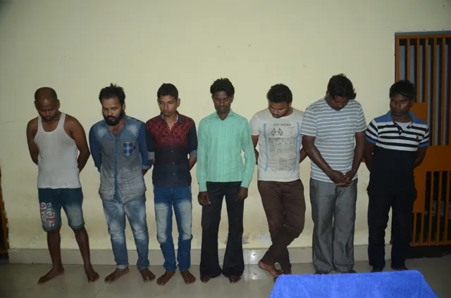 ୭ ବାଇକ୍‌ ଲୁଟେରା ଗିରଫ, ୨୧ ବାଇକ୍‌ ଜବତ