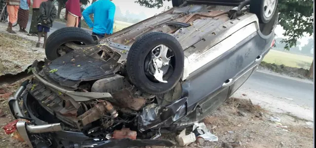 ନୟାଗଡ଼:ଅଟୋ-କାର ଧକ୍କା, ୨ ମୃତ, ୪ ଗୁରୁତର