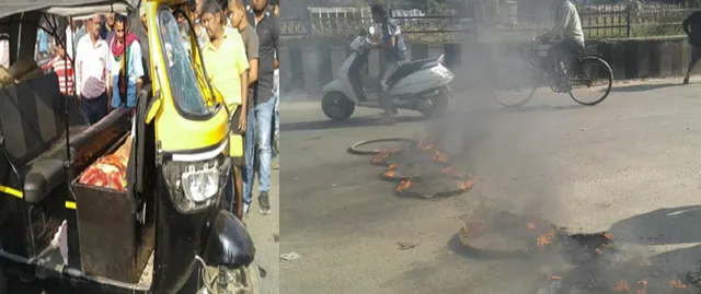 ସମ୍ବଲପୁର: ଗୋମାଂସ ଚାଲାଣକୁ ନେଇ ଉତ୍ତେଜନା, ରାସ୍ତାରୋକ