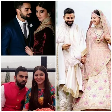 ଅନୁଷ୍କାଙ୍କ ଲେହେଙ୍ଗା ପାଇଁ ୬୭ କାରିଗର ନେଲେ ୩୨ ଦିନ: ଦେଖନ୍ତୁ ନିର୍ବନ୍ଧ, ମେହେନ୍ଦୀ ଓ ବିବାହର ସବୁ ଫଟୋ