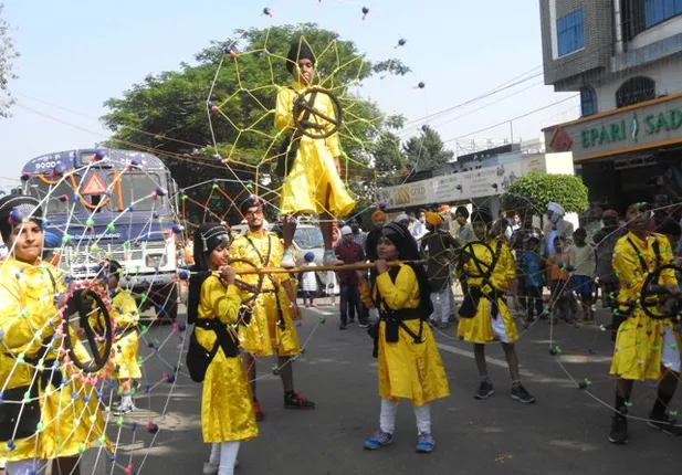 ଗୁରୁଦ୍ୱାର ସିଂହ ସଭାର ୩୫୦ତମ ପ୍ରକାଶ ପର୍ବରେ ଶୋଭାଯାତ୍ରା