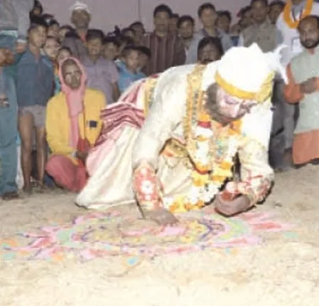 ବରଗଡ଼ ଧନୁଯାତ୍ରା : ଅକ୍ରୂରଙ୍କ କୃଷ୍ଣପାଦ ଦର୍ଶନ